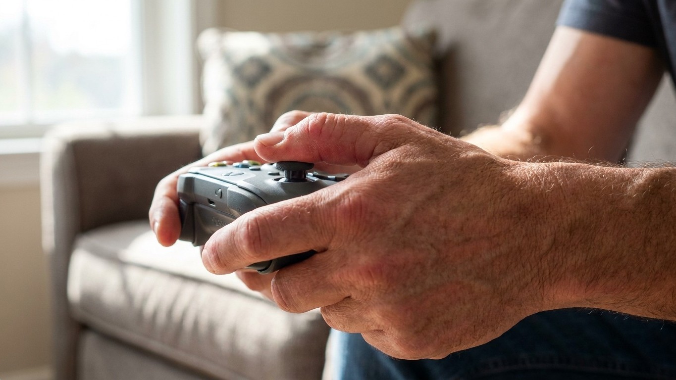 Après 35 ans, votre pouce gauche sur la manette subit quelque chose que vous ne sentez pas encore