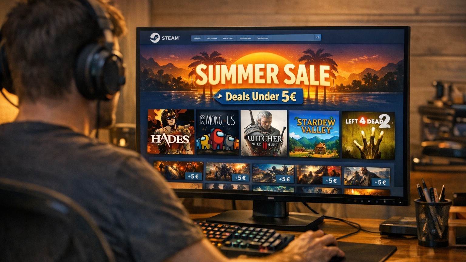 J'ai fouillé Steam à la recherche de jeux à moins de 5 € cet été : ce que j'ai trouvé m'a fait oublier les AAA à 80 €