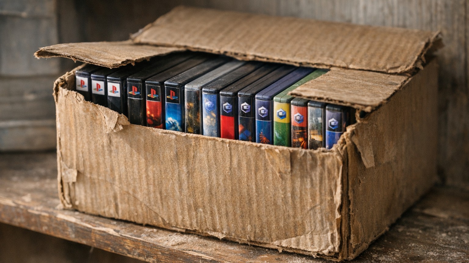 J'ai gardé un carton de jeux PS2 et GameCube depuis vingt ans : le jour où j'ai regardé leur prix sur les sites de revente...