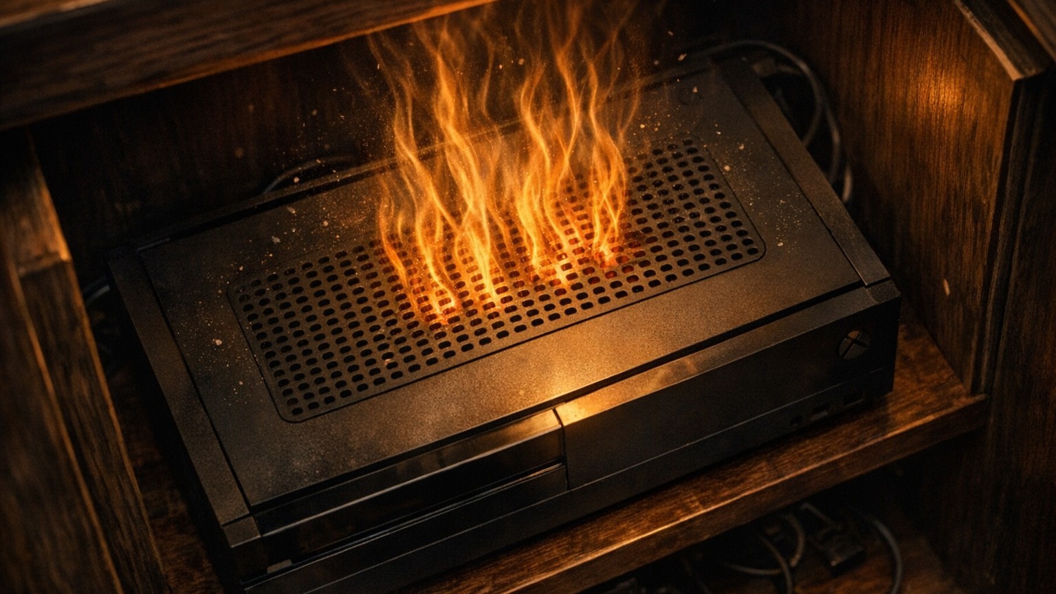 Ma console s'éteignait toute seule en pleine partie : le jour où j'ai déplacé le meuble qui la cachait, j'ai compris ce qu...