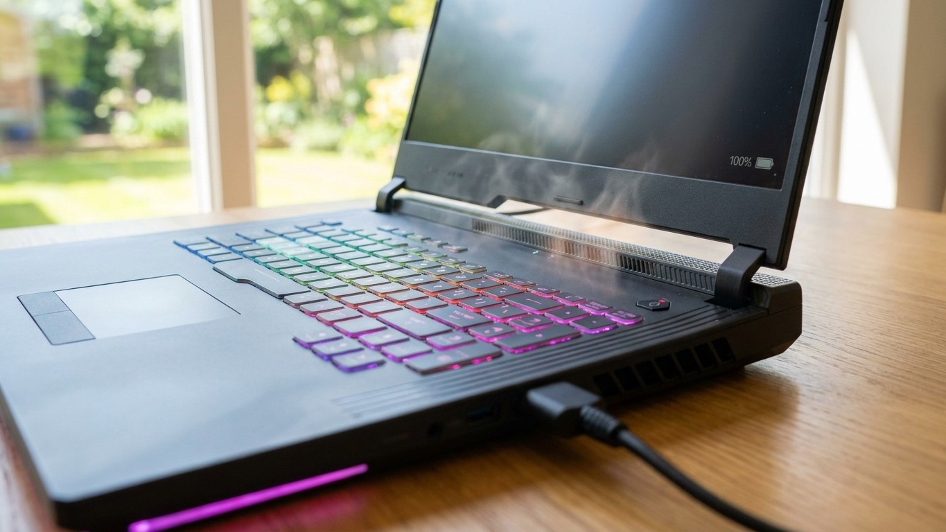 Je laissais mon PC portable de jeu branché à 100 % tout l'été : un technicien m'a montré ce que la pleine charge faisait à...