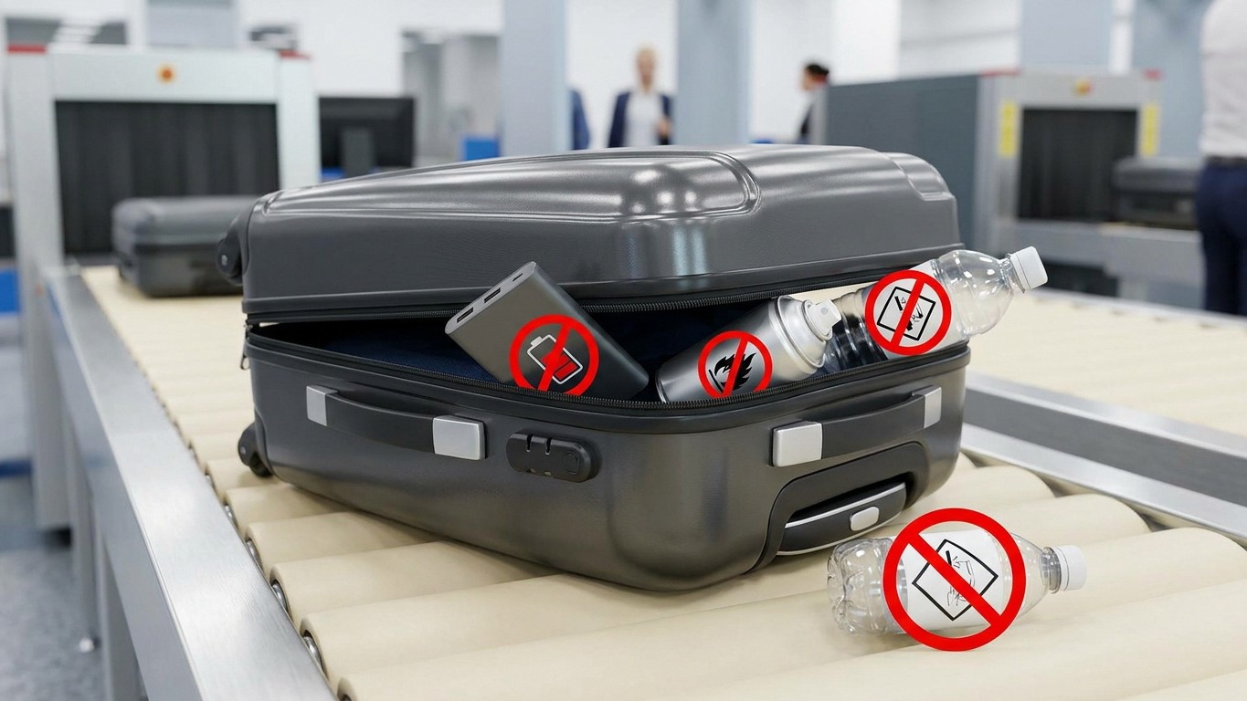 On met tous notre batterie externe dans la valise en soute sans y penser : ce réflexe d'une seconde suffit pour qu'elle vo...