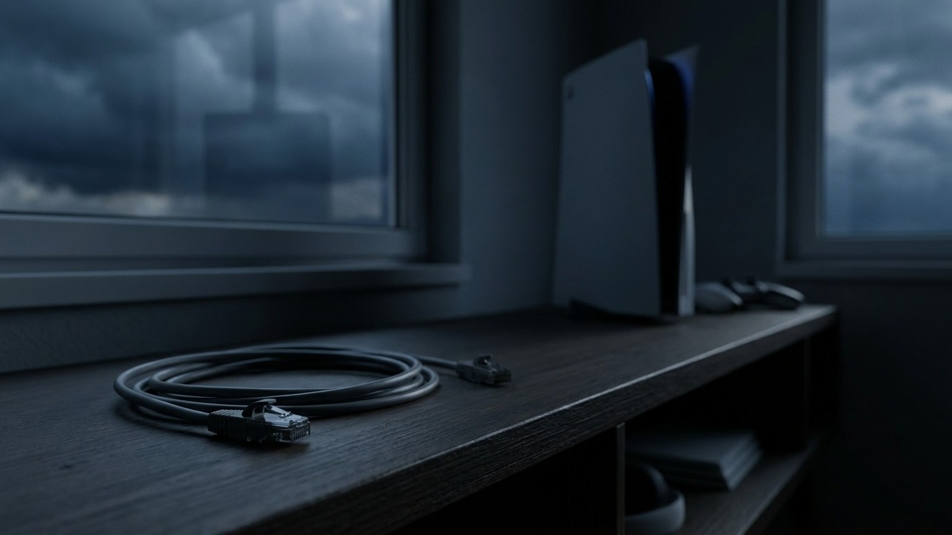On s'obstine tous à débrancher seulement la prise avant un orage, alors que ce câble oublié derrière la console laisse pas...