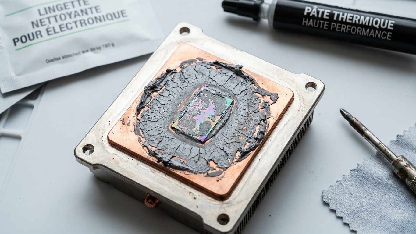 Mon PC de jeu tourne avec le même processeur depuis quatre ans : le jour où j'ai retiré le ventirad pour vérifier, j'ai vu...
