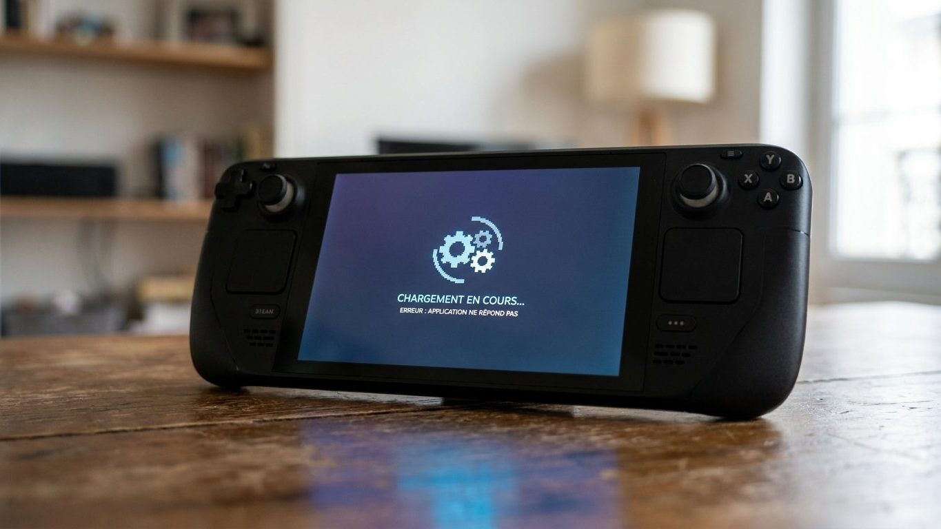 Valve laisse ces deux jeux visibles dans la boutique sur ses machines portables : ils se téléchargent, mais personne ne dé...