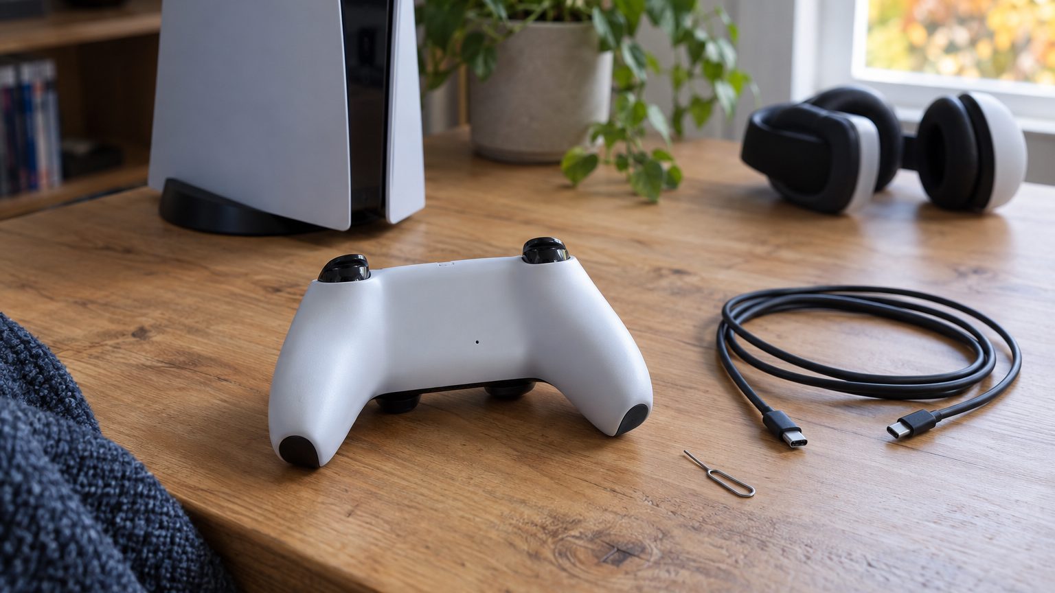 Manette PS5 qui ne se connecte plus : réinitialisation, câble et solutions étape par étape